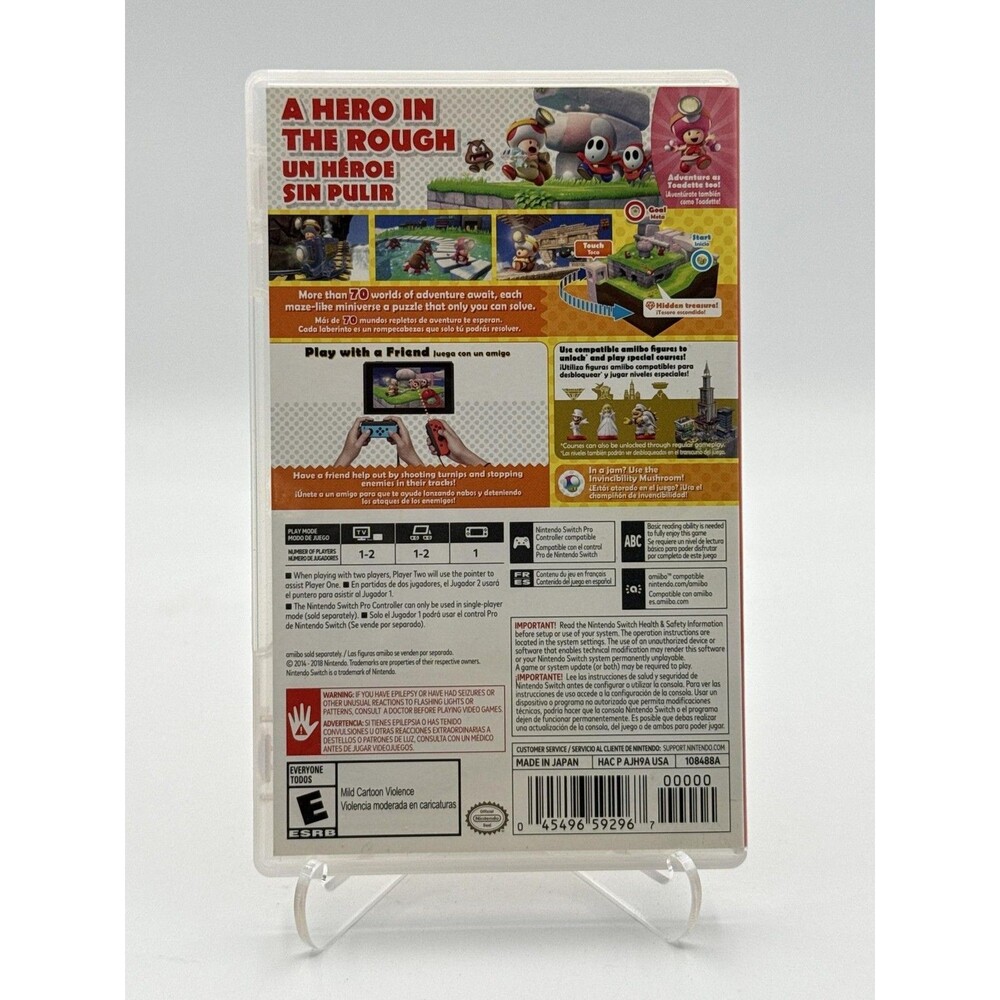 Captain Toad: Treasure Tracker (Nintendo Switch, 2018) Tested - Picture 3 of 7